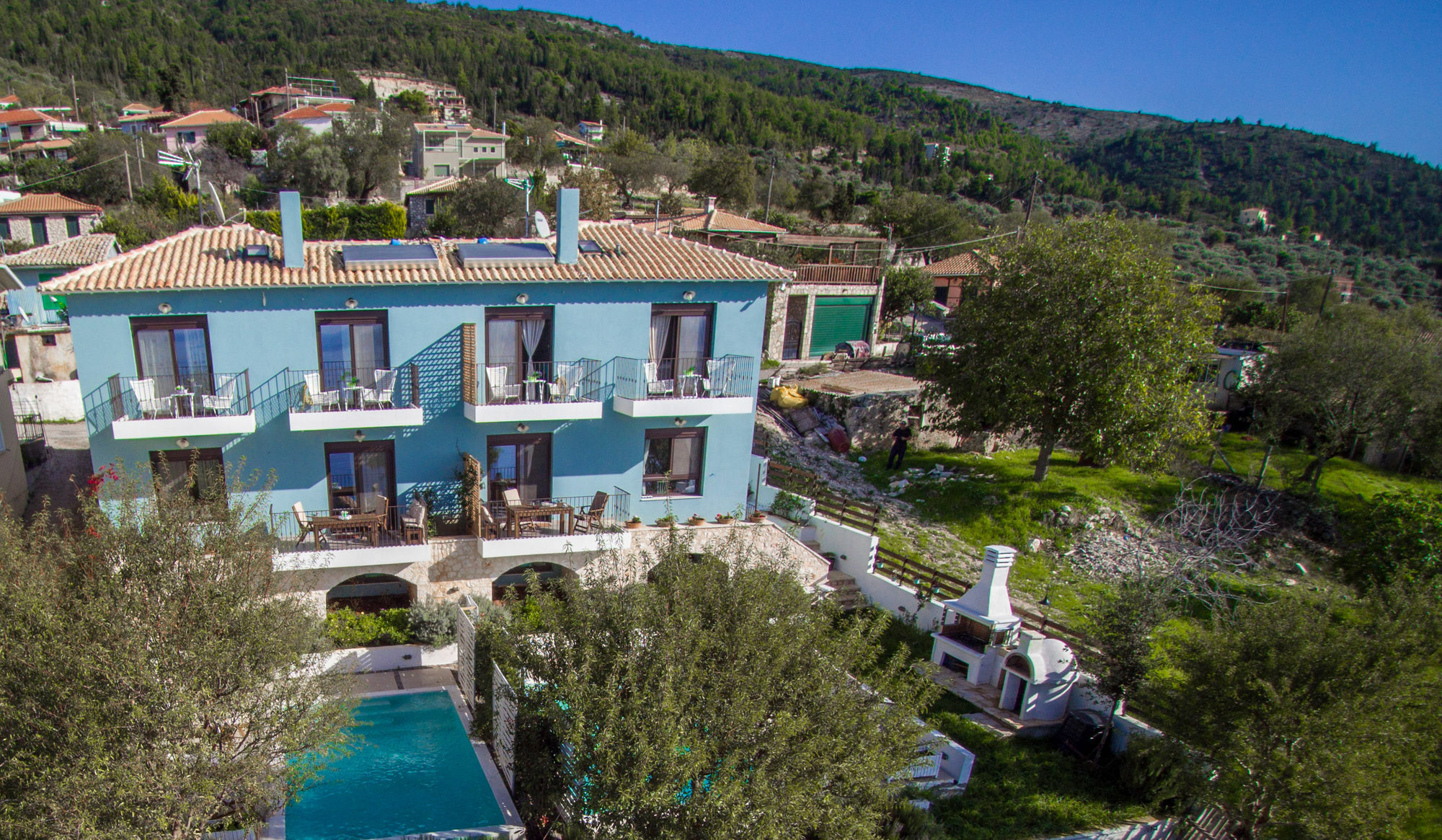 Yades Villas Athánion Exteriör bild